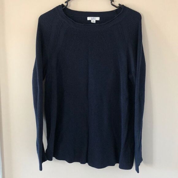 Croft & Barrow Navy Blue Sweater M - Picture 1 of 5